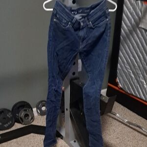 7 For All Mankind Indigo Roxanne Skinny Jeans